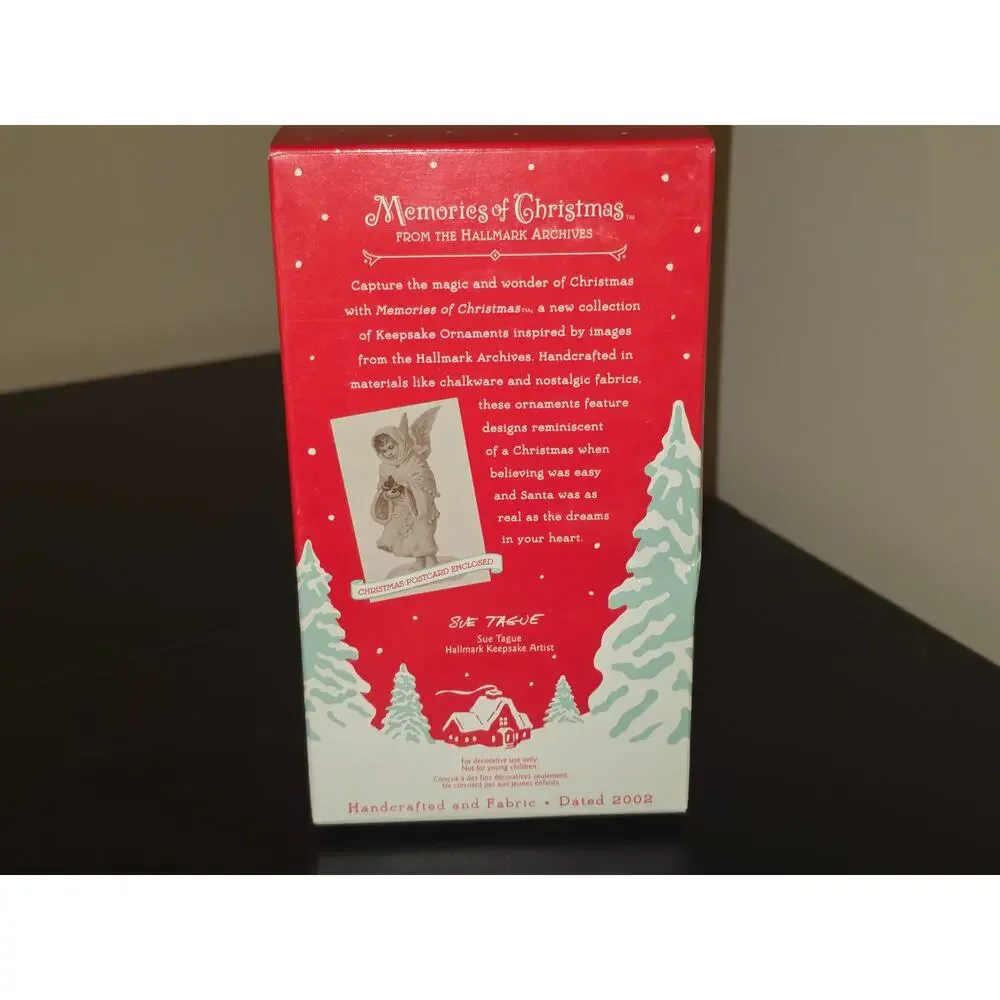 Hallmark Keepsake‎ Gentle Angel Memories Of Christmas Tree Ornament 3.5